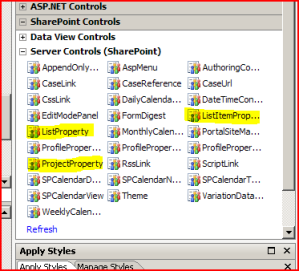 sharepoint-web-controls