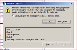 Error from jQuery Webpart