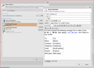 3 - Editing the form
